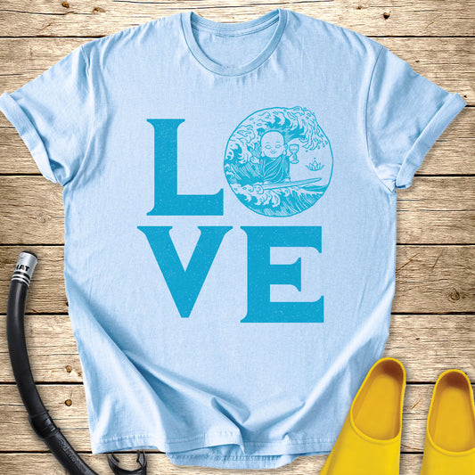 Love Waves Wine and Sun T-Shirt