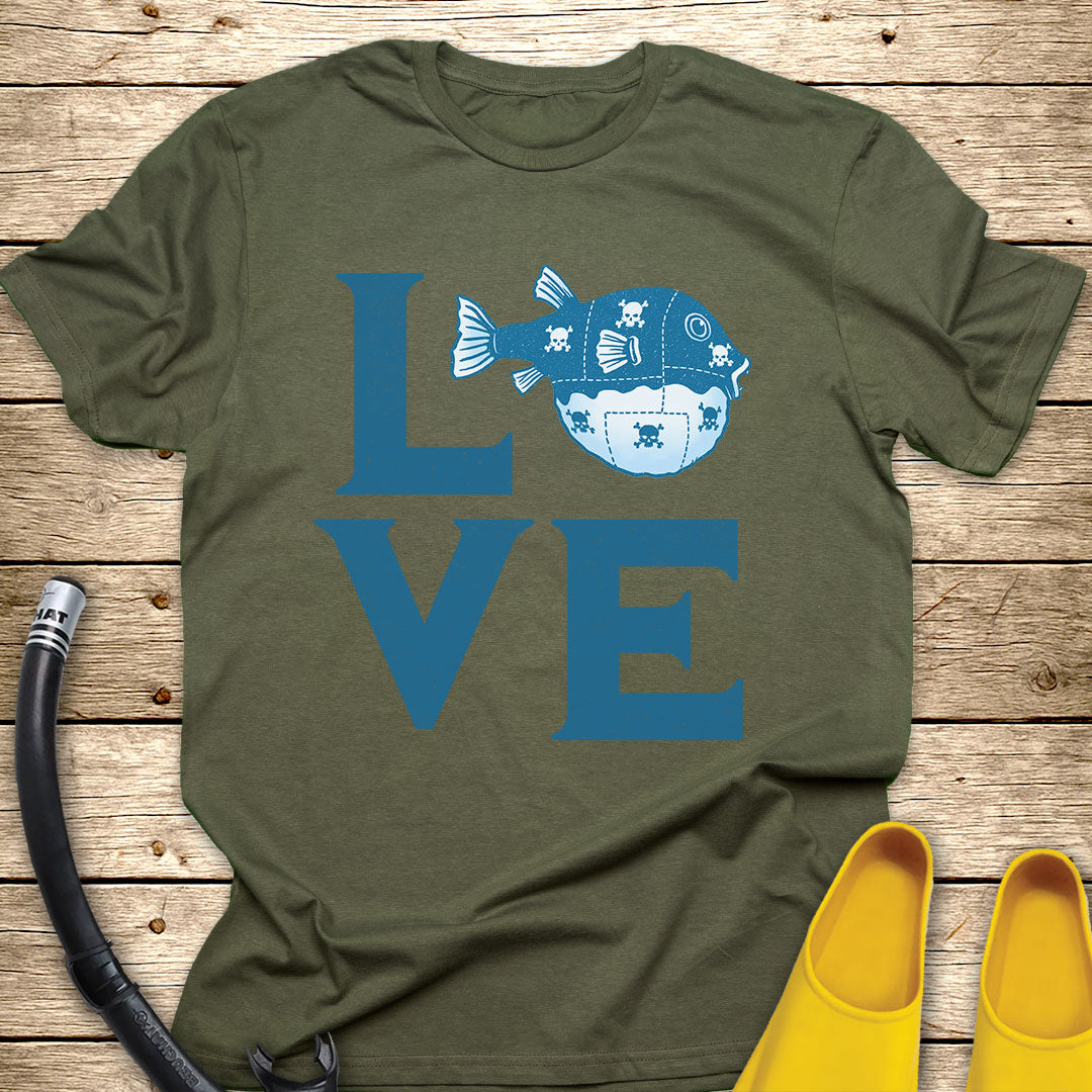Love Pufferfish T-Shirt