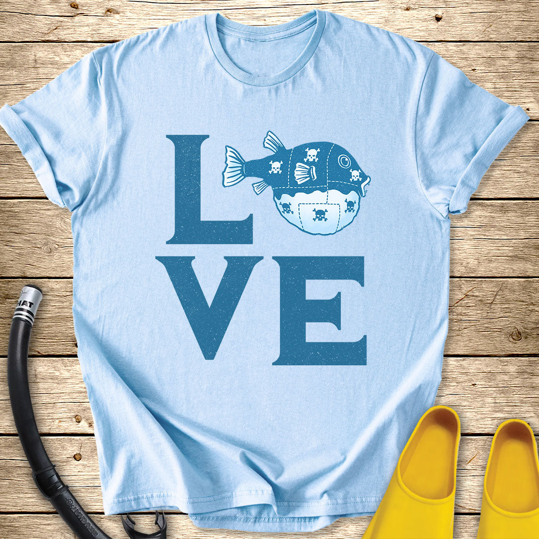 Love Pufferfish T-Shirt