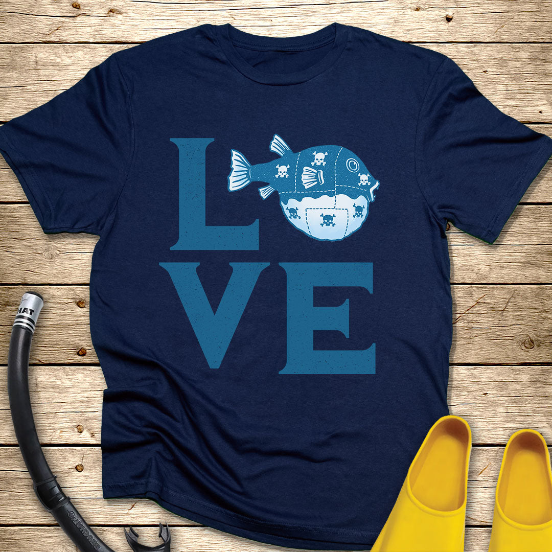 Love Pufferfish T-Shirt