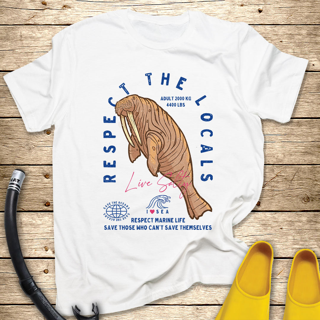 Respect Walrus T-Shirt