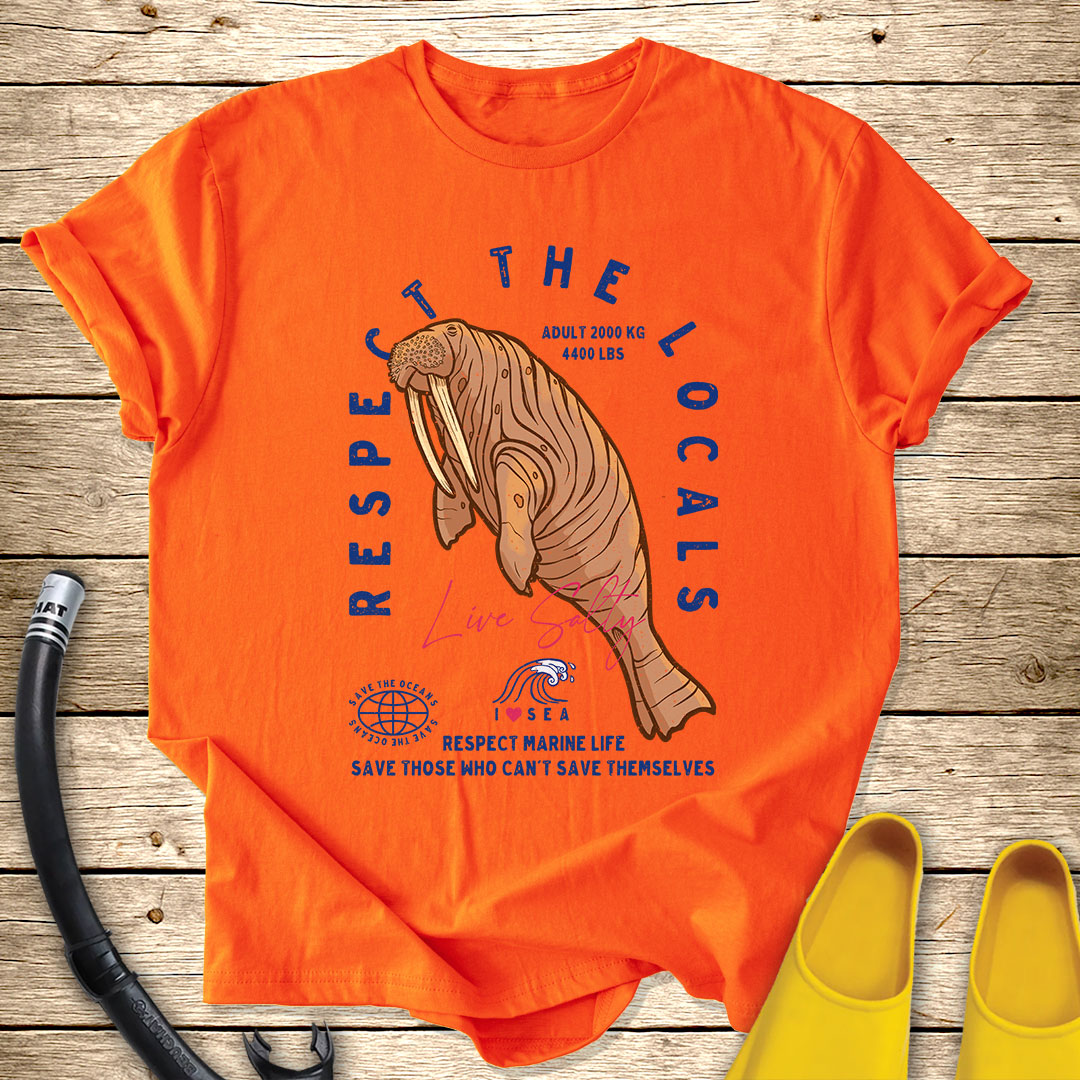 Respect Walrus T-Shirt