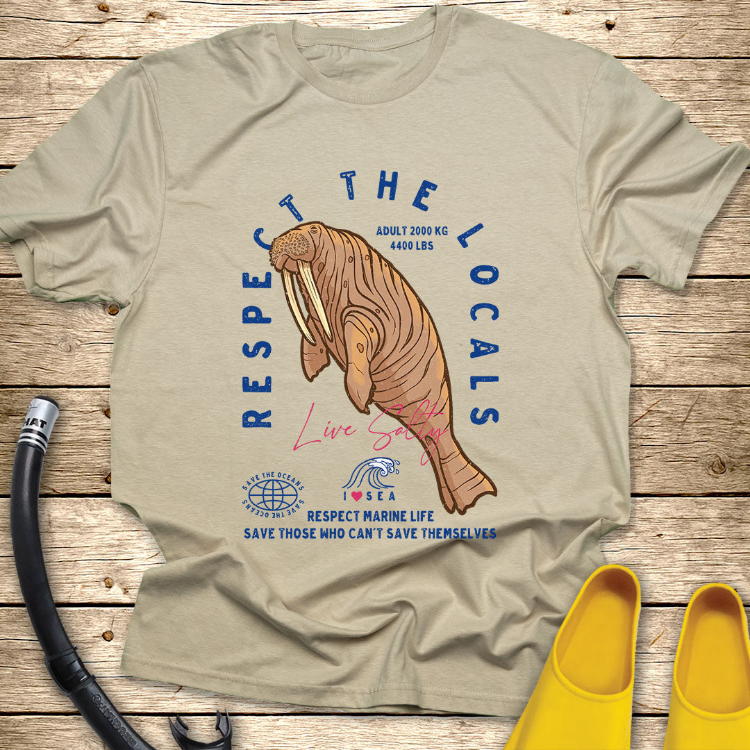 Respect Walrus T-Shirt