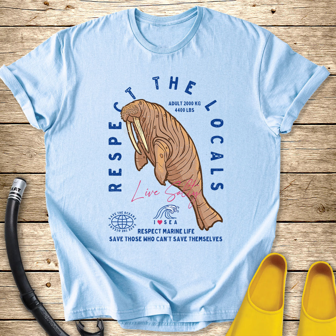 Respect Walrus T-Shirt