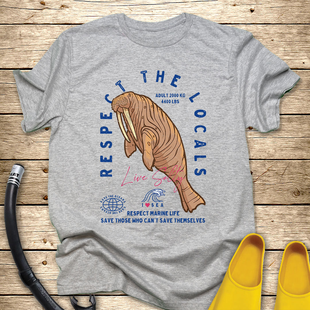 Respect Walrus T-Shirt