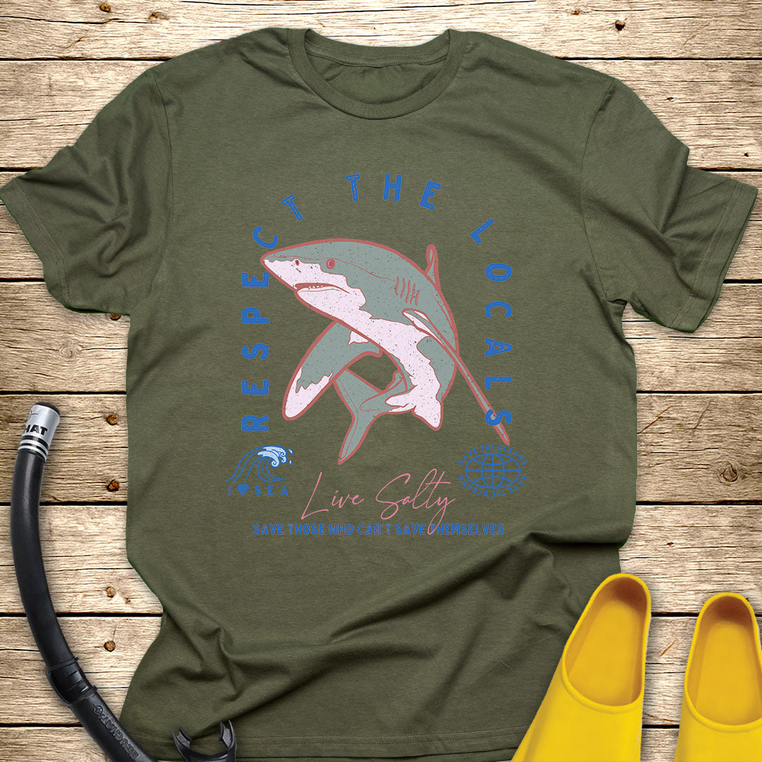 Respect Sharks T-Shirt