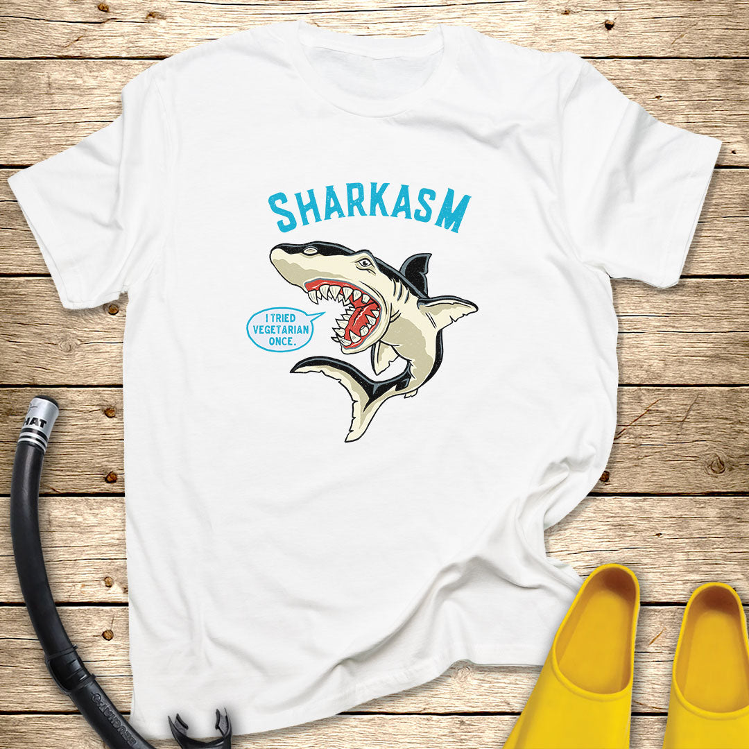 Sharkasm Tee