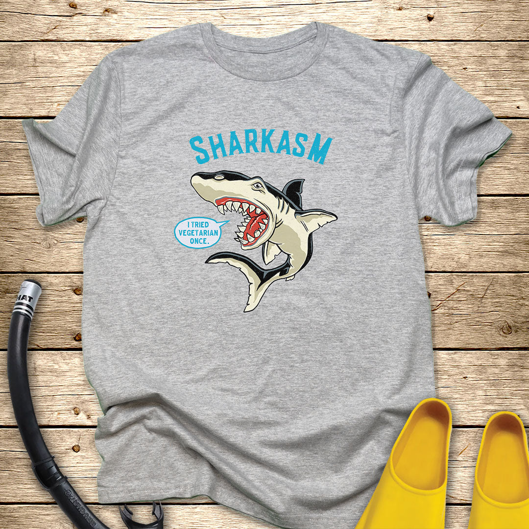Sharkasm Tee