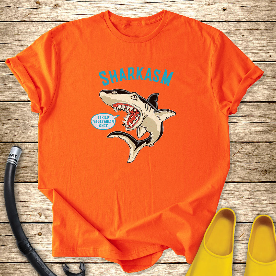 Sharkasm Tee