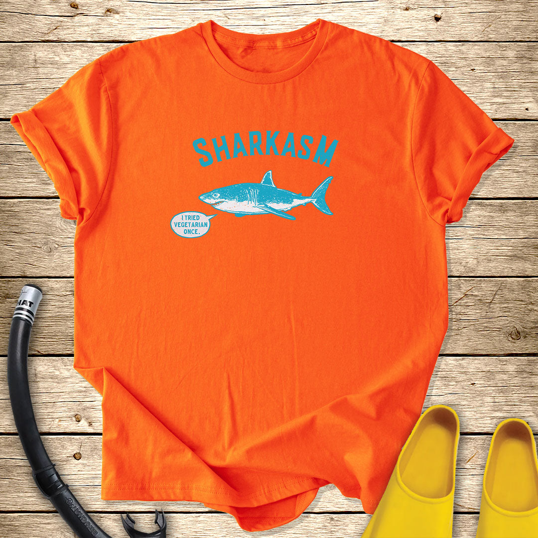 Sharkasm Tee
