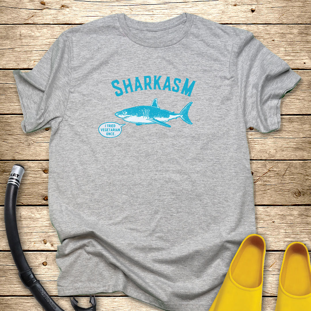 Sharkasm Tee