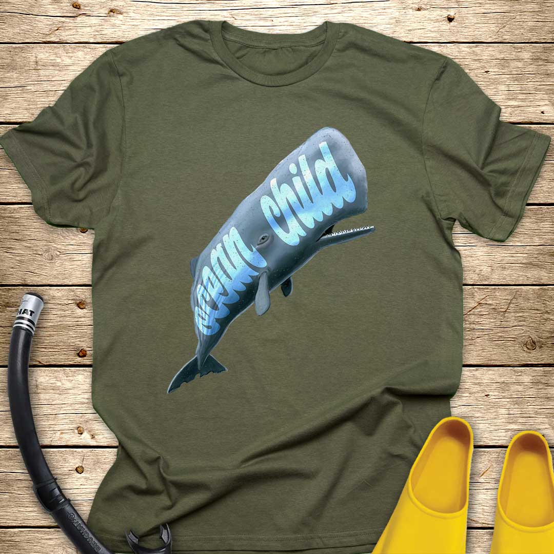 Ocean Child Whale T-Shirt