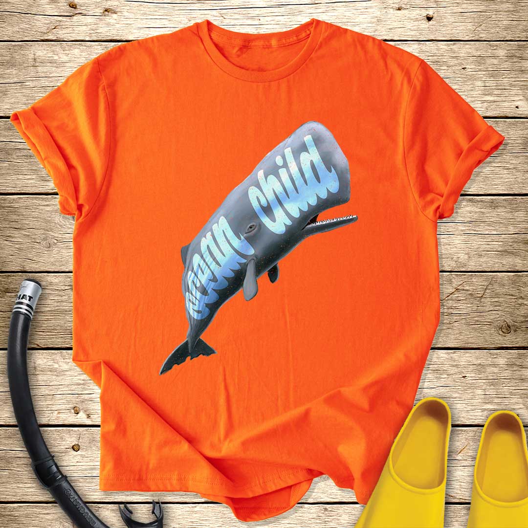 Ocean Child Whale T-Shirt