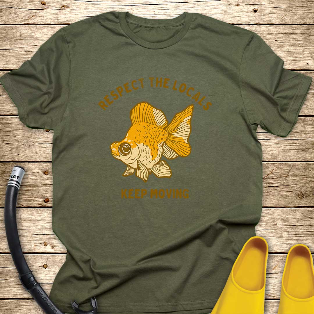 Respect The Gold Fish T-Shirt