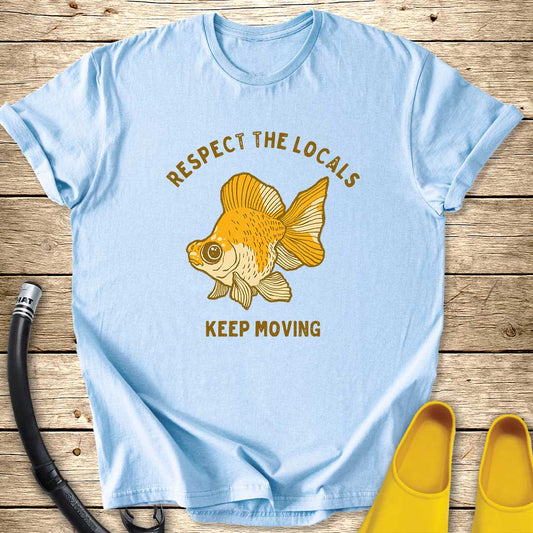 Respect The Gold Fish T-Shirt