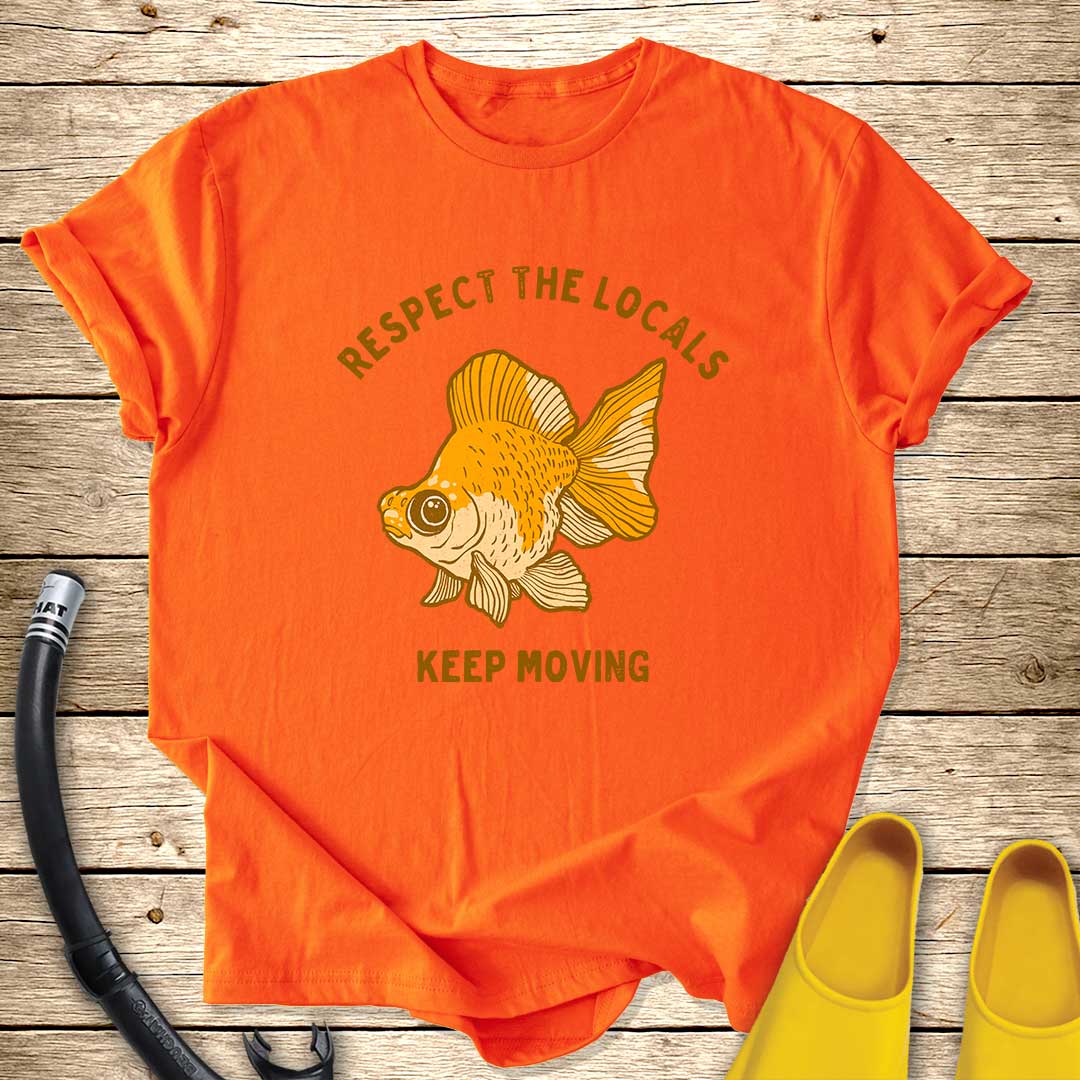 Respect The Gold Fish T-Shirt