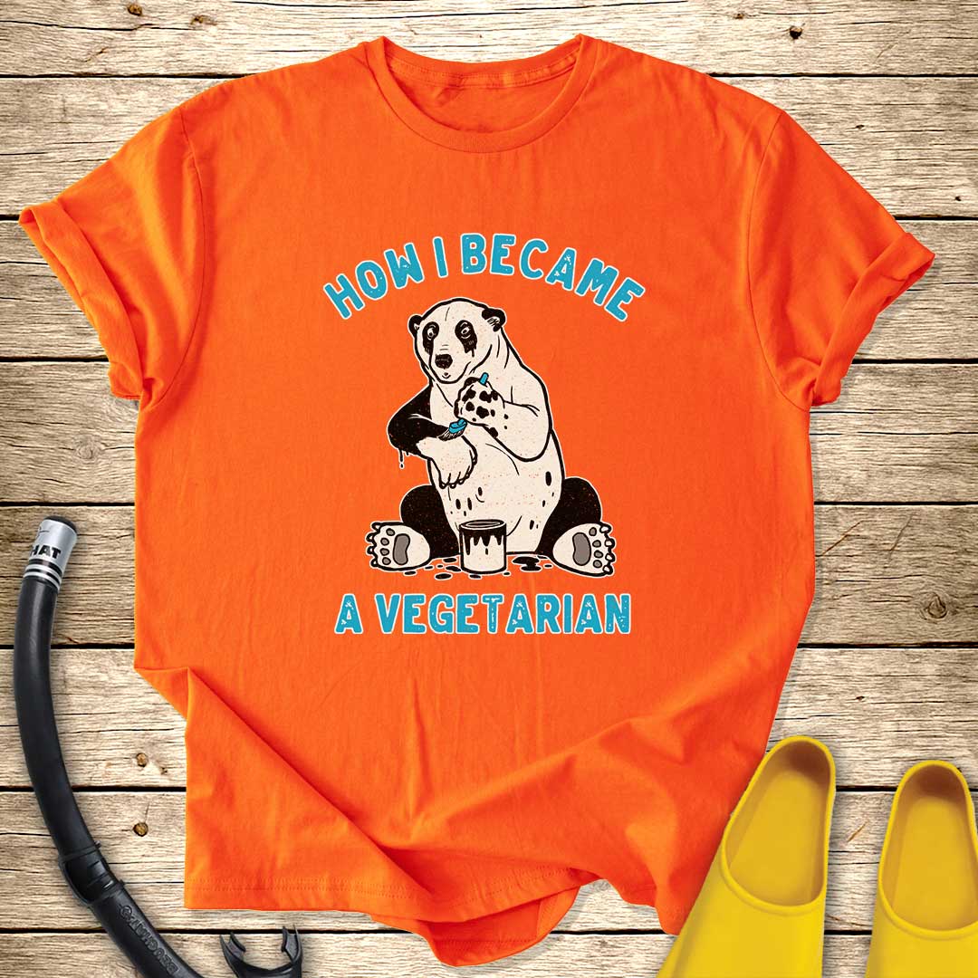 A Vegetarin Polar Bear T-Shirt