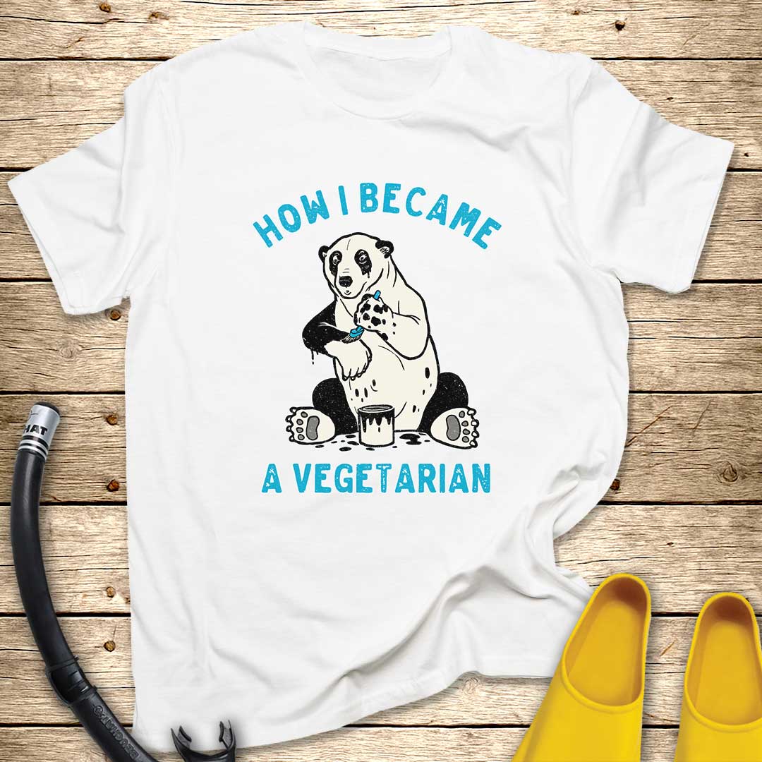 A Vegetarin Polar Bear T-Shirt