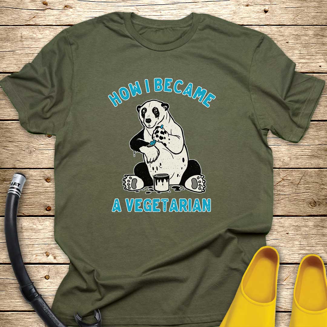 A Vegetarin Polar Bear T-Shirt