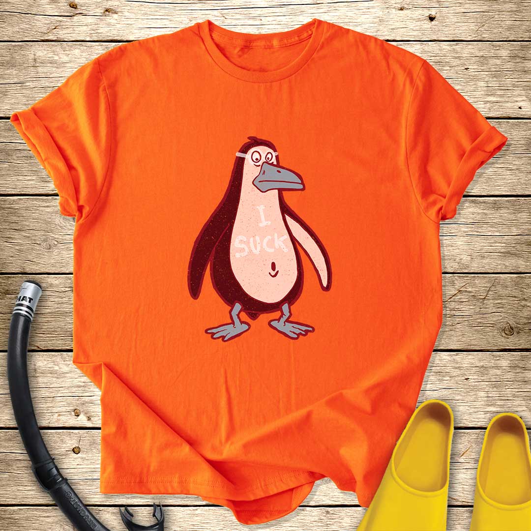 I Suck, Penguin T-Shirt