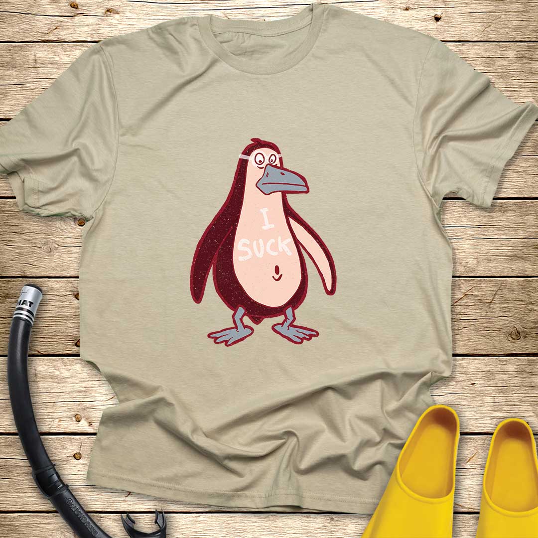 I Suck, Penguin T-Shirt