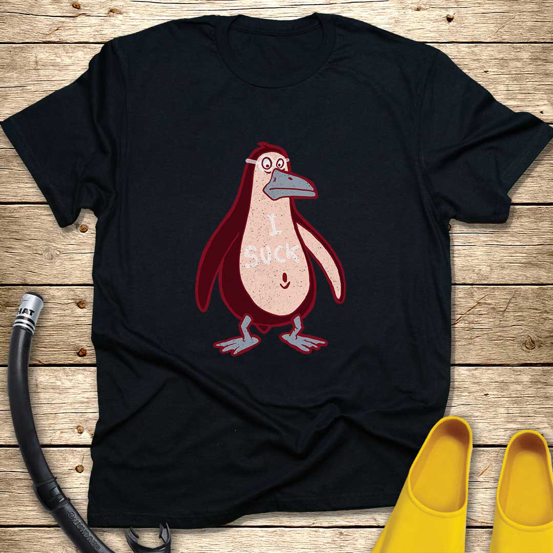 I Suck, Penguin T-Shirt