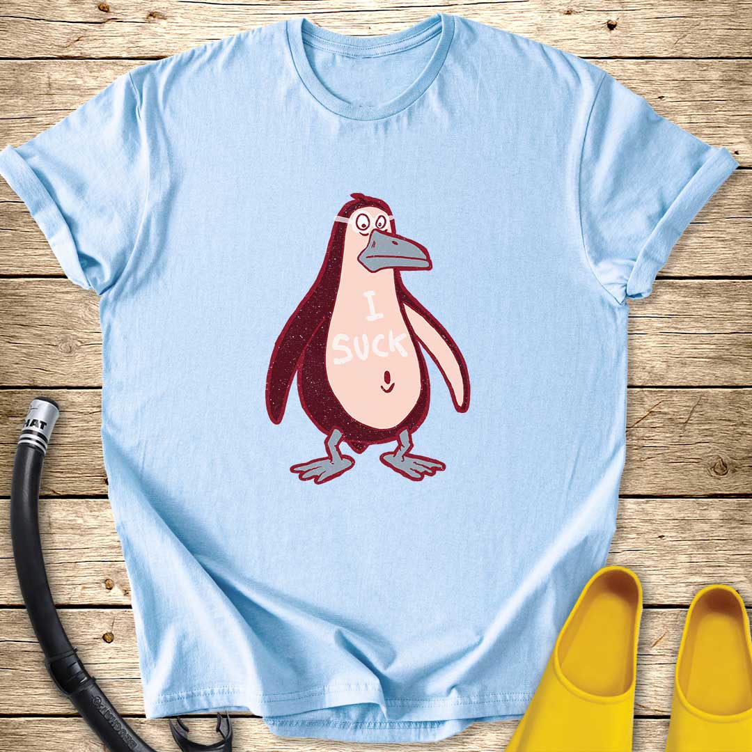 I Suck, Penguin T-Shirt