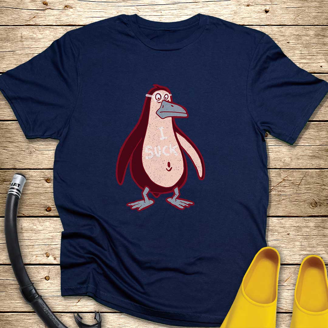 I Suck, Penguin T-Shirt