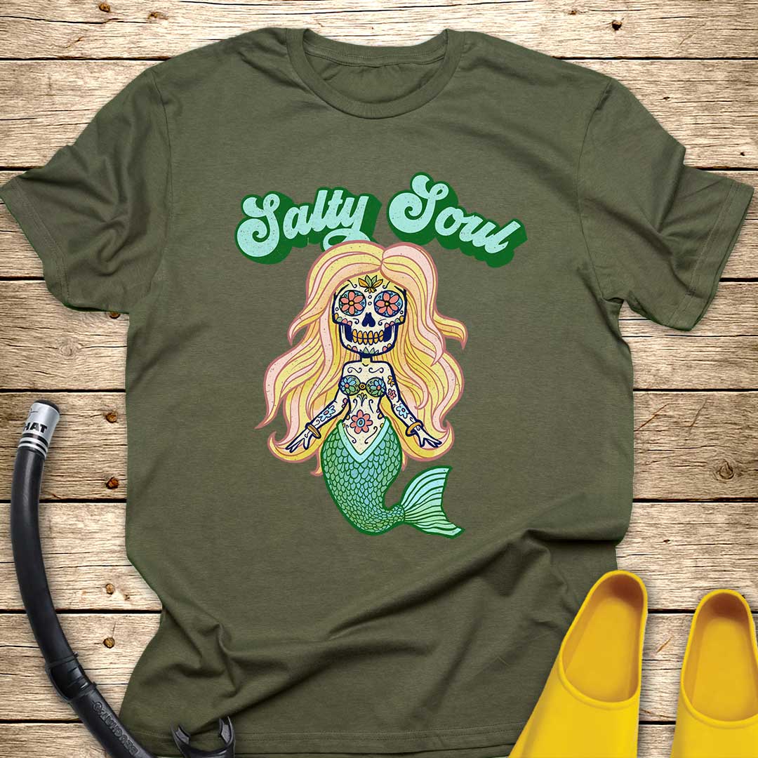 Salty Soul Mermaid T-Shirt