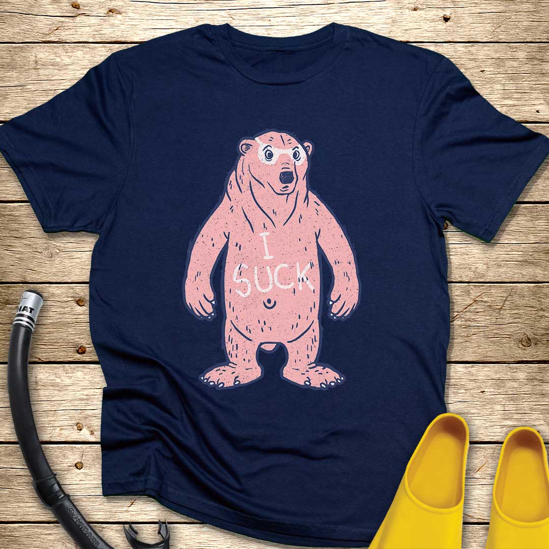 I Suck, Polar Bear T-Shirt