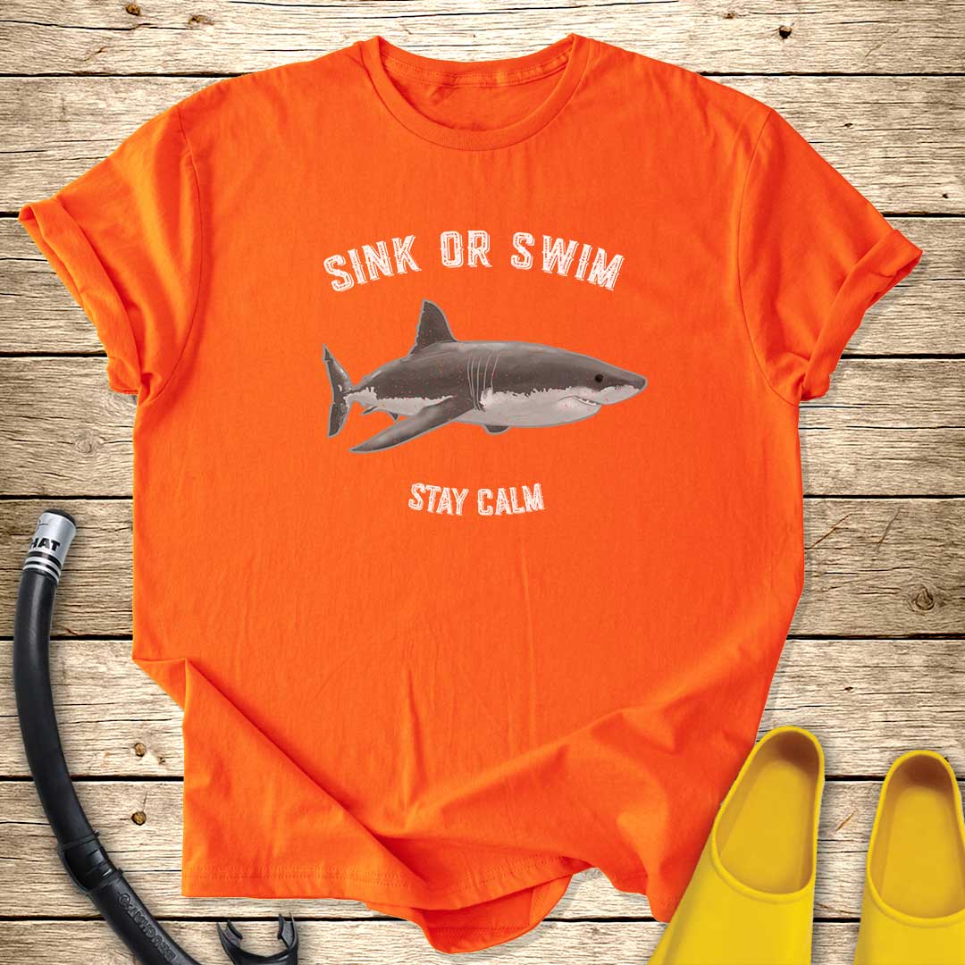 Sink Or Swim Shark T-Shirt