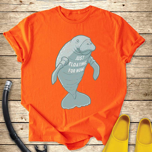 Floating Manatee T-Shirt