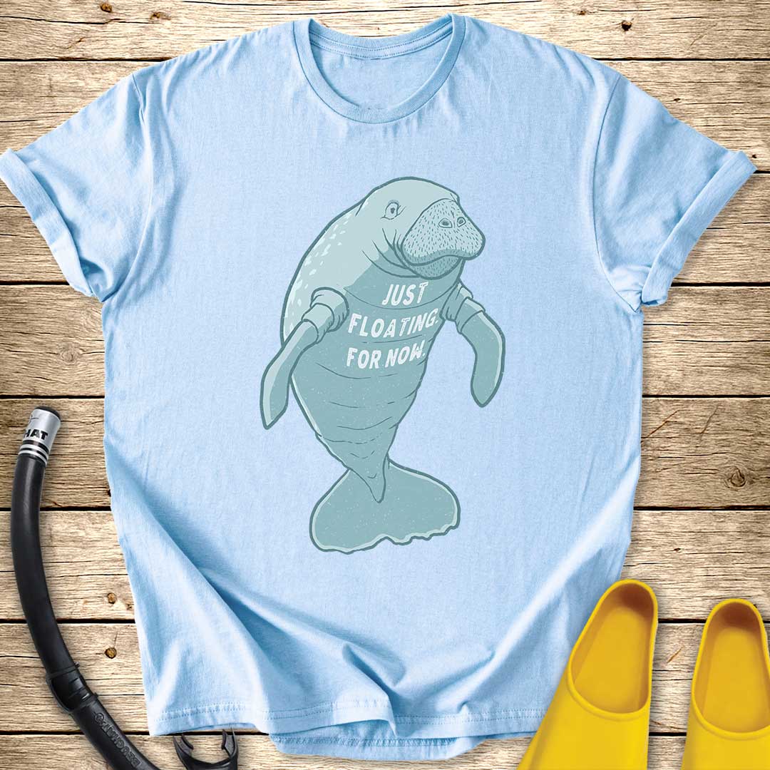 Floating Manatee T-Shirt