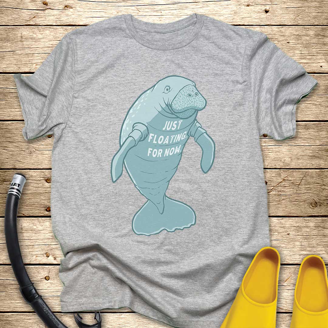 Floating Manatee T-Shirt