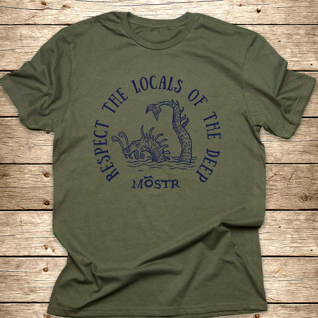 Respect The Locals Of The Deep T-Shirt
