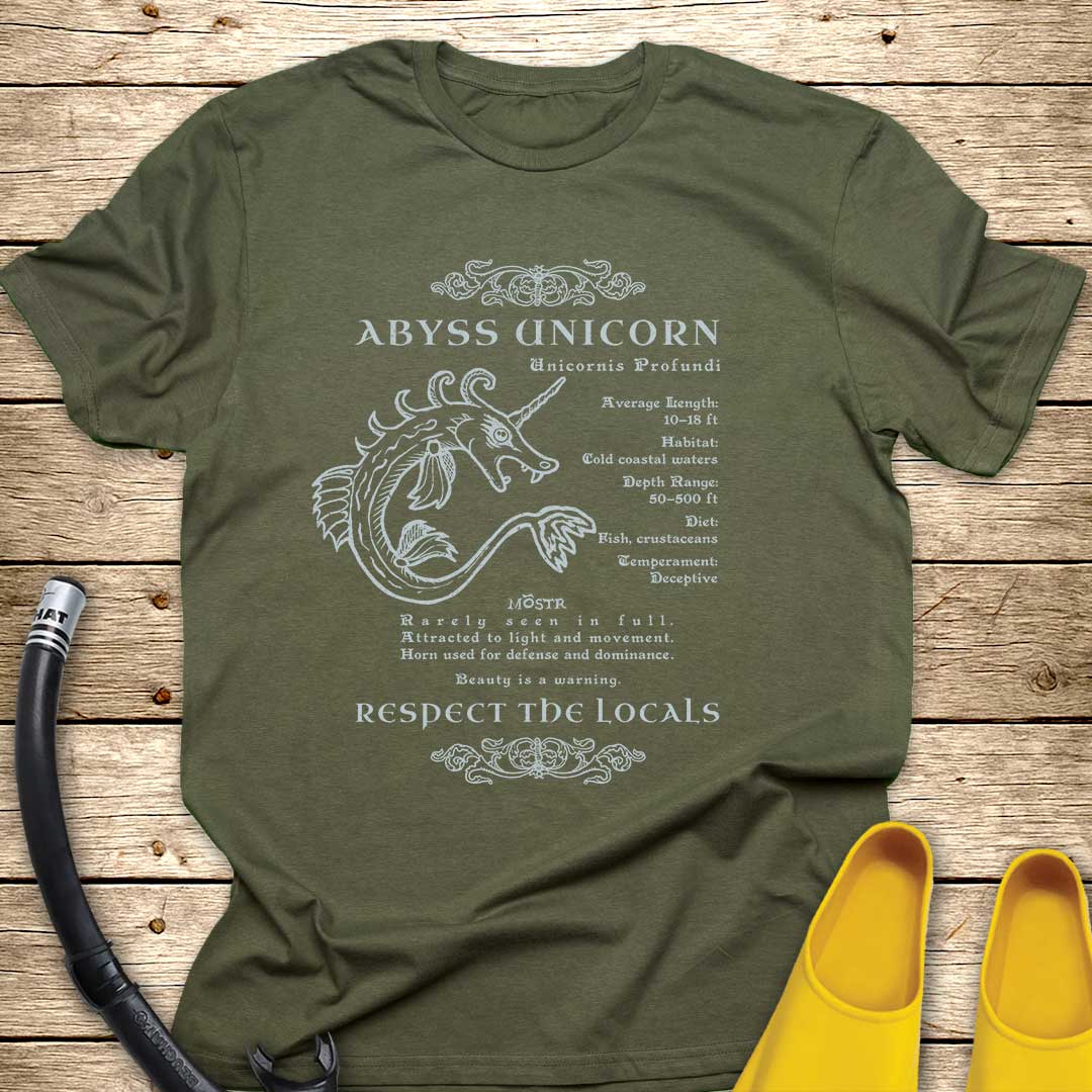 Abyss Unicorn Sea Monster T-Shirt