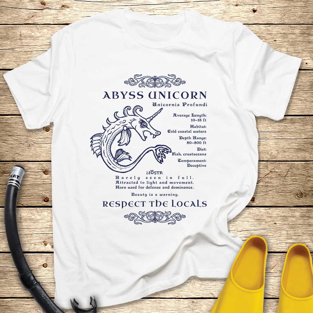 Abyss Unicorn Sea Monster T-Shirt