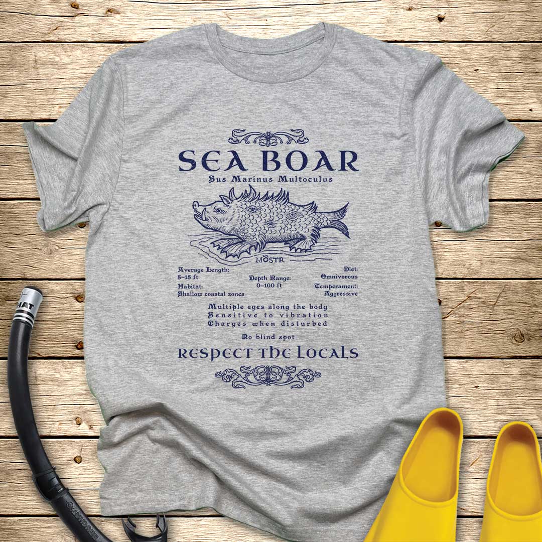 Sea Boar Sea Monster T-Shirt