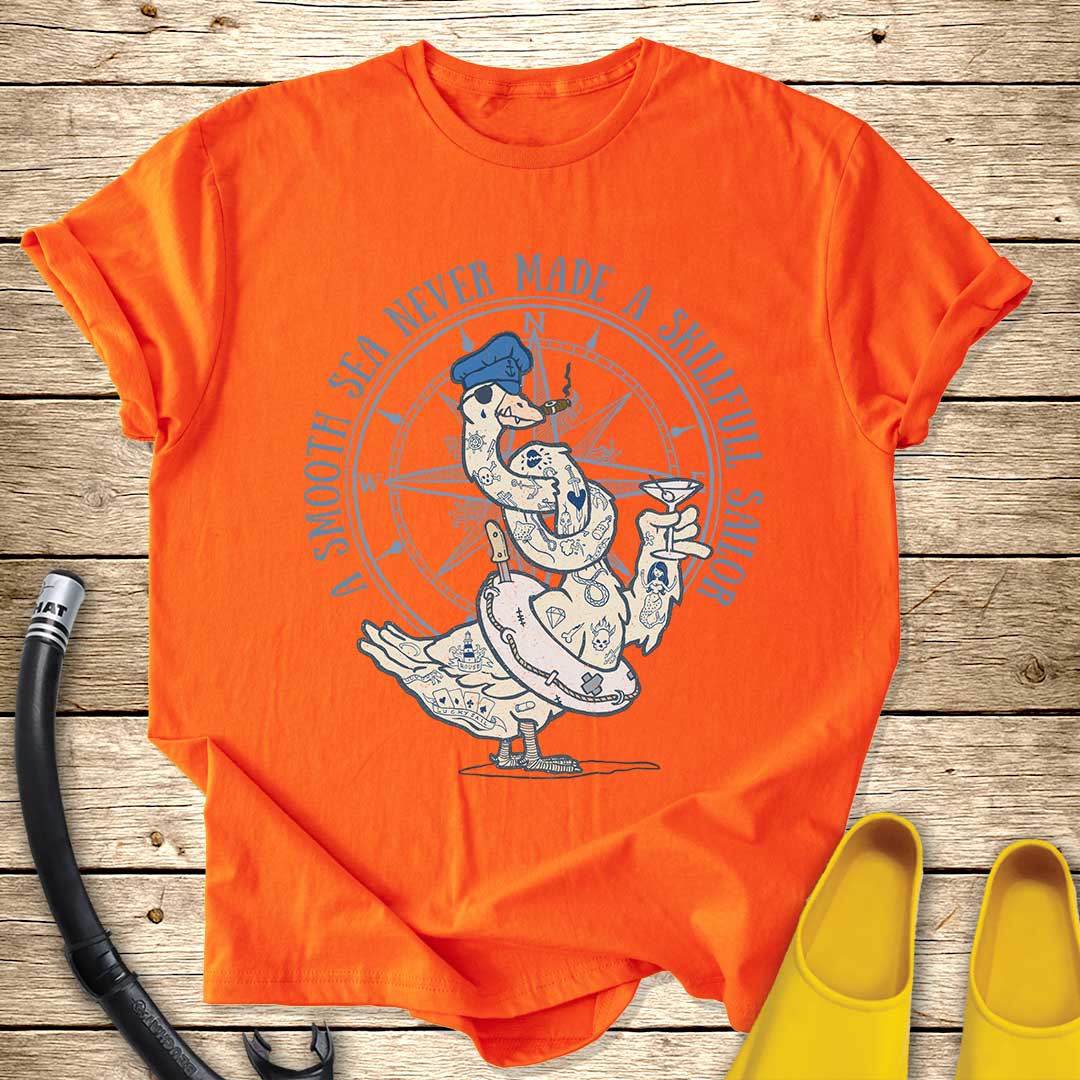 Smooth Sea Sailor Goose T-Shirt