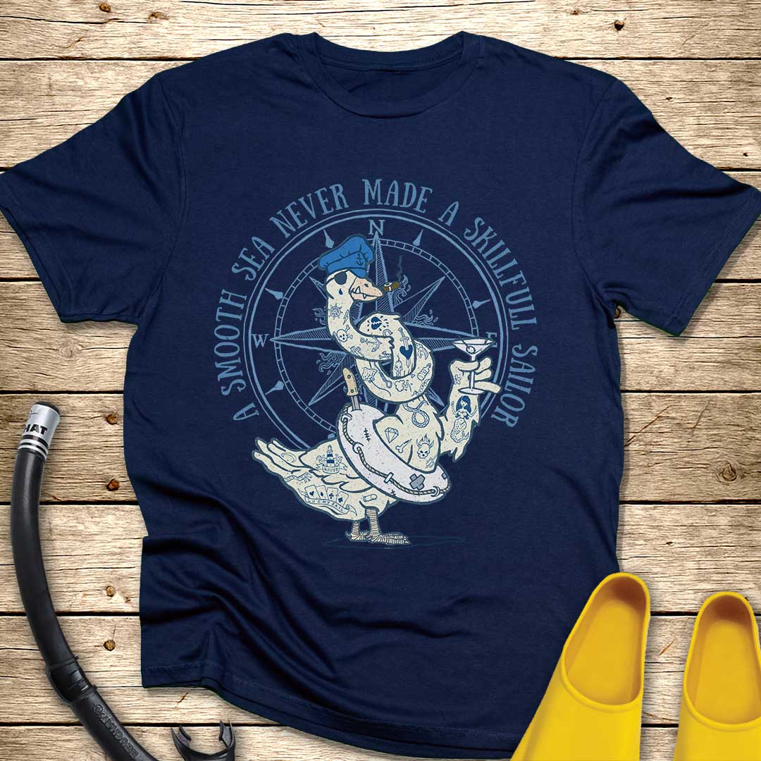 Smooth Sea Sailor Goose T-Shirt