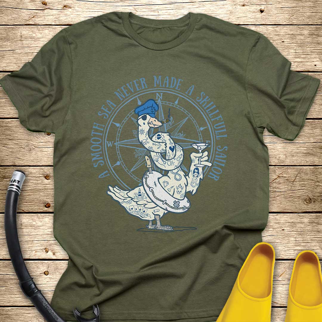 Smooth Sea Sailor Goose T-Shirt