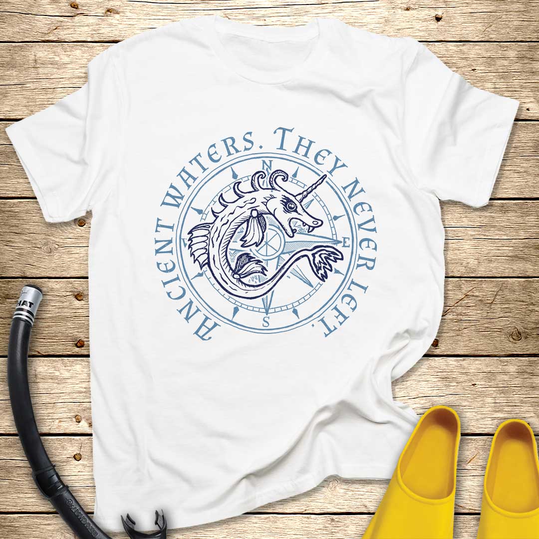 Ancient Waters Sea Monster T-Shirt