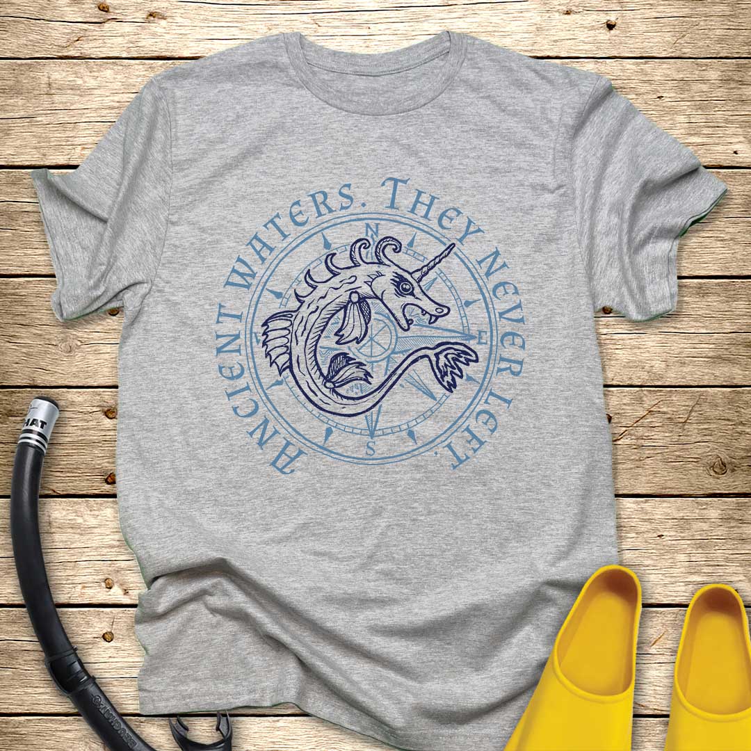 Ancient Waters Sea Monster T-Shirt
