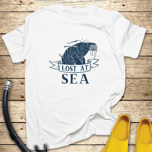 Lost At Sea Walrus T-Shirt