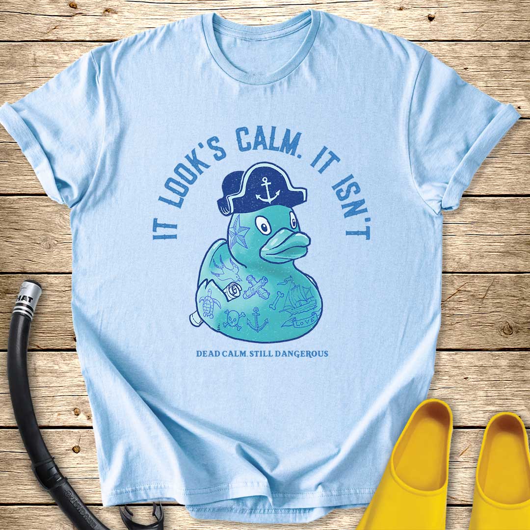 It Looks Calm. It Isn't. T-Shirt