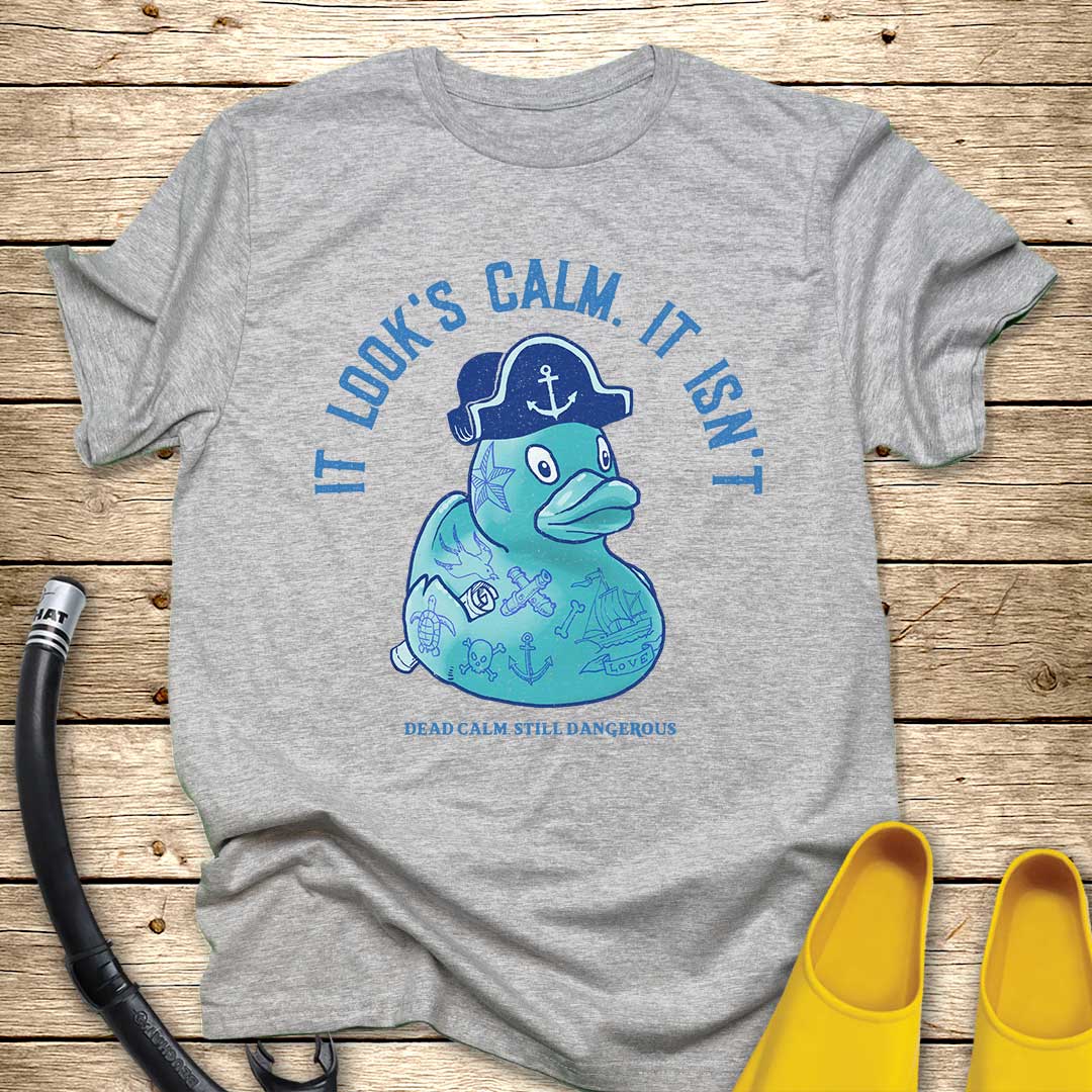 It Looks Calm. It Isn't. T-Shirt