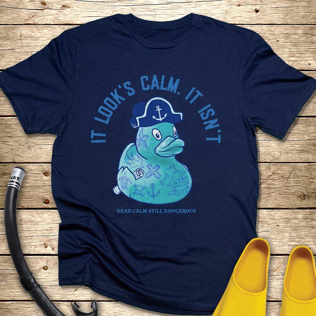 It Looks Calm. It Isn't. T-Shirt