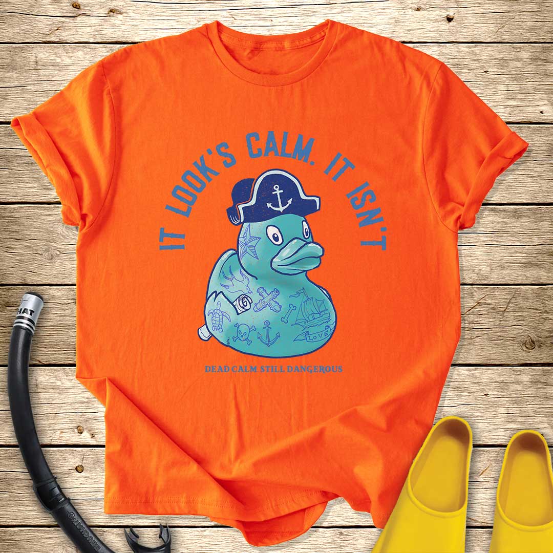 It Looks Calm. It Isn't. T-Shirt