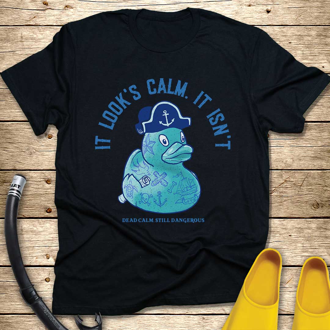 It Looks Calm. It Isn't. T-Shirt