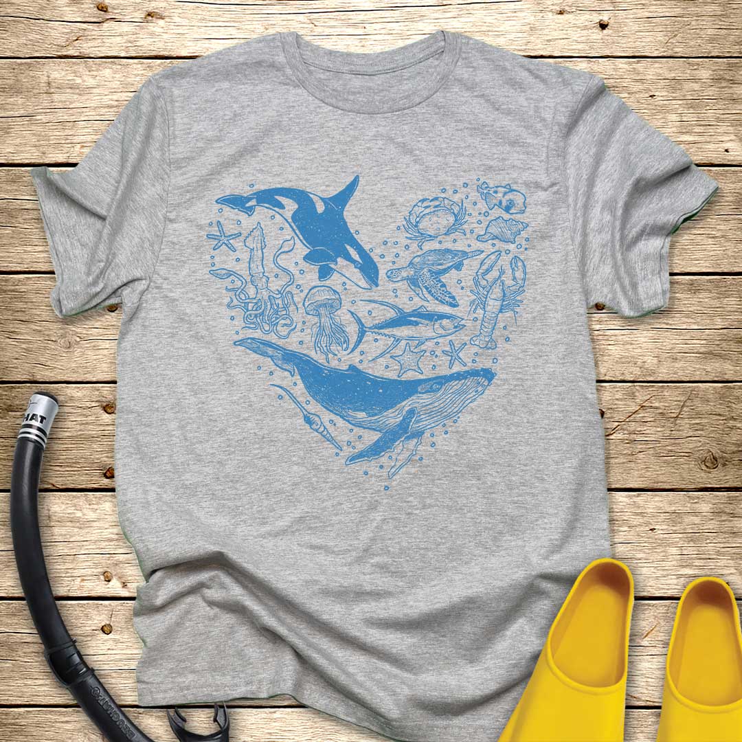 Ocean Heart T-Shirt